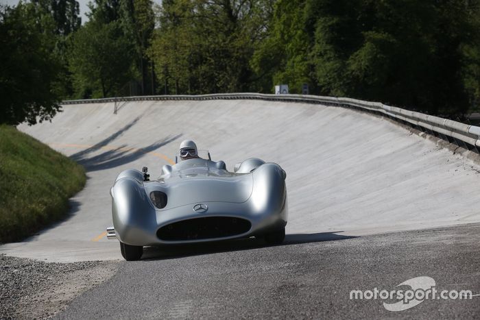 Lewis Hamilton e Sir Stirling Moss a Monza
