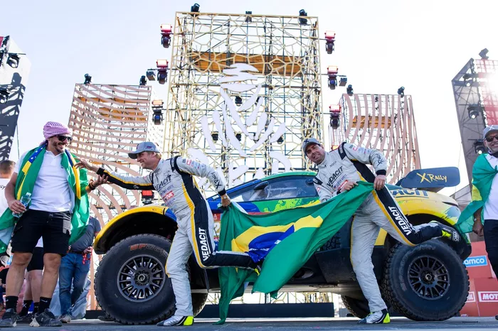 #245 X Rally Team Prodrive Hunter: Cristian Baumgart, Alberto Andreotti