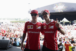 Кімі Райкконен, Себастьян Феттель, Ferrari