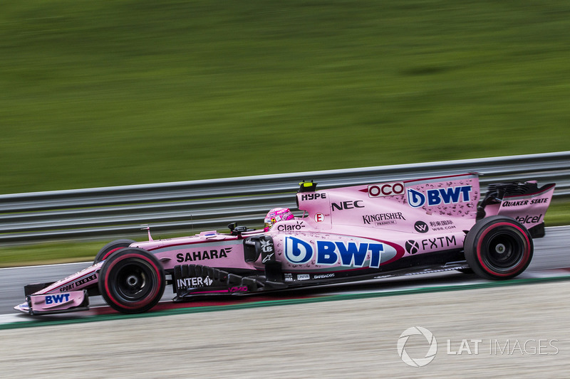 2017: Force India VJM10 (одно четвертое место, 4-е место в КК)