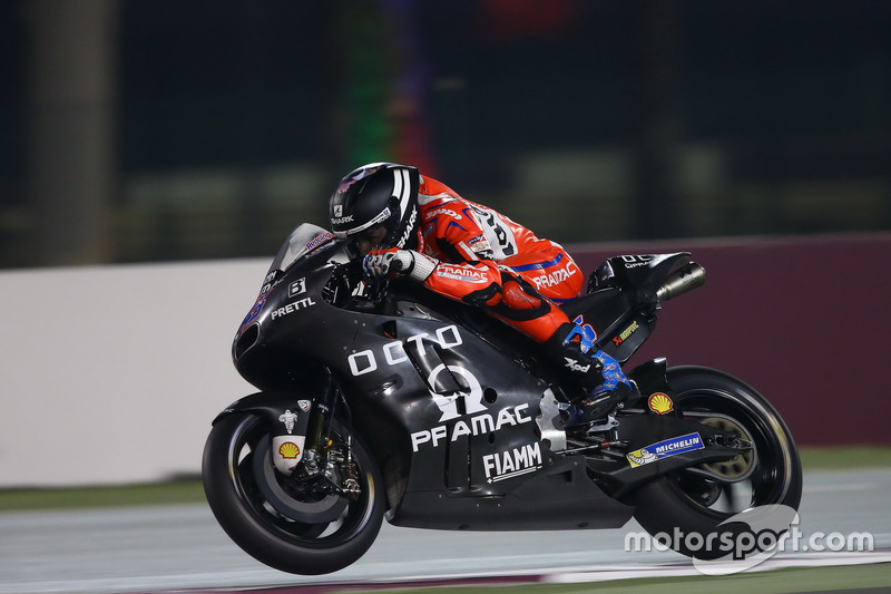 Scott Redding con la Ducati Desmosedici 2016 del Pramac Racing