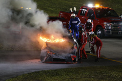 Мартін Труекс мол., Furniture Row Racing Toyota, аварія