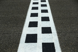 Start and finish stripe