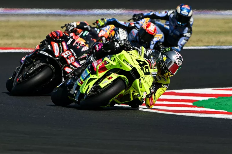 Jorge Martín, Aprilia Racing Team; Fabio Di Giannantonio, VR46 Racing Team
