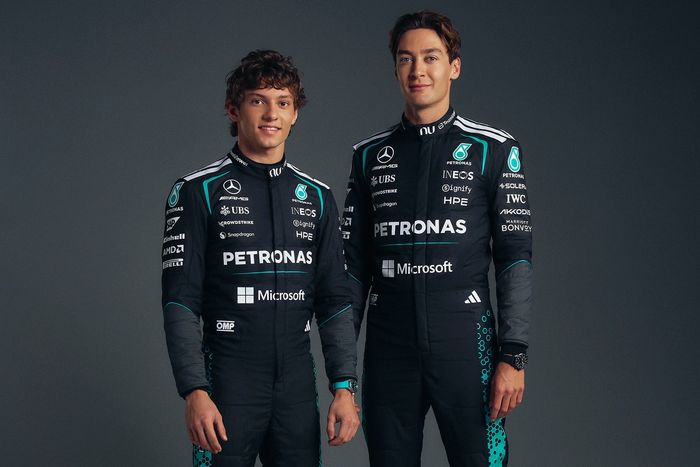 جورج راسل، أندريا كيمي أنتونيلي، مرسيدس 