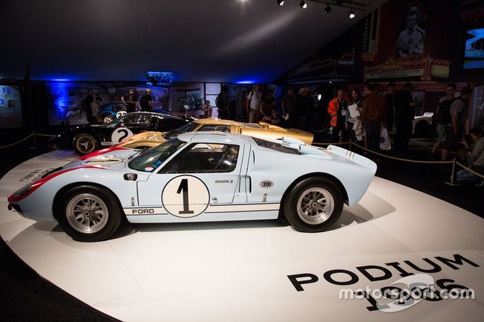 Le Mans 1966 segundo lugar Ken Miles, Denis Hulme, Ford GT 40