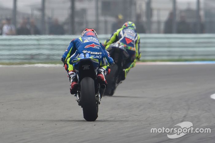 Maverick Viñales y Valentino Rossi