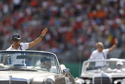 Felipe Massa, Williams tijdens de rijdersparade