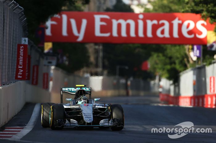 Europe 2016 - Rosberg, premier vainqueur à Bakou