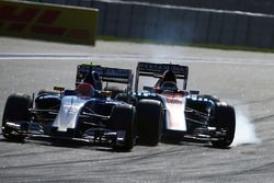 Pascal Wehrlein, Manor Racing MRT05 bloquea los frenos