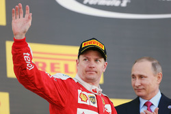 Подиум: третье место - Кими Райкконен, Ferrari