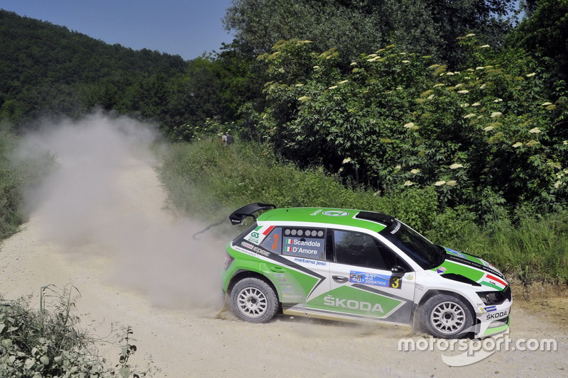 Umberto Scandola e Guido d'Amore, Skoda Fabia R5, Skoda Motor Sport Italia