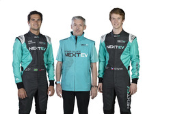 Nelson Piquet Jr., Martin Leach et Oliver Turvey, NeXTEV TCR Formula E Team