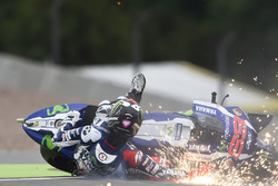 Sturz: Jorge Lorenzo, Yamaha Factory Racing