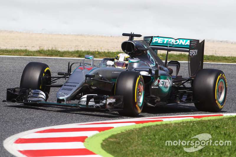 Spanien, Barcelona: Lewis Hamilton (Mercedes)