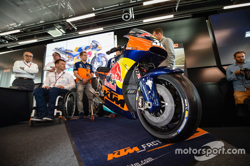 Das MotoGP-Bike von KTM