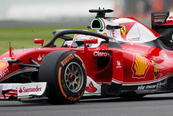 Sebastian Vettel, Ferrari SF16-H, mit dem Cockpitschutz Halo 2