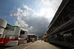 El paddock