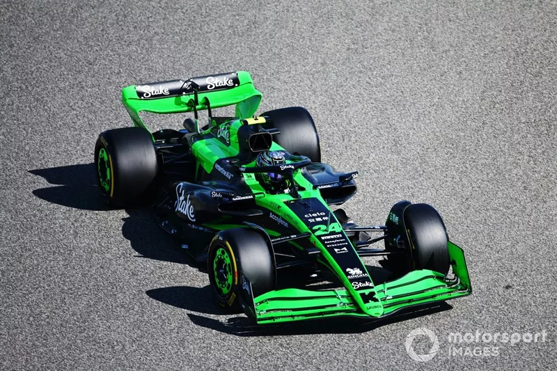 Zhou Guanyu, Stake F1 Team Kick Sauber C44