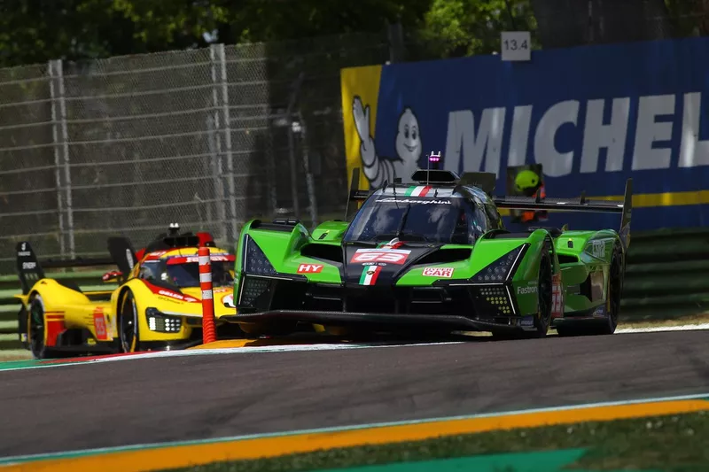 #63 Lamborghini Iron Lynx Lamborghini SC63: Mirko Bortolotti, Edoardo Mortara, Daniil Kvyat
