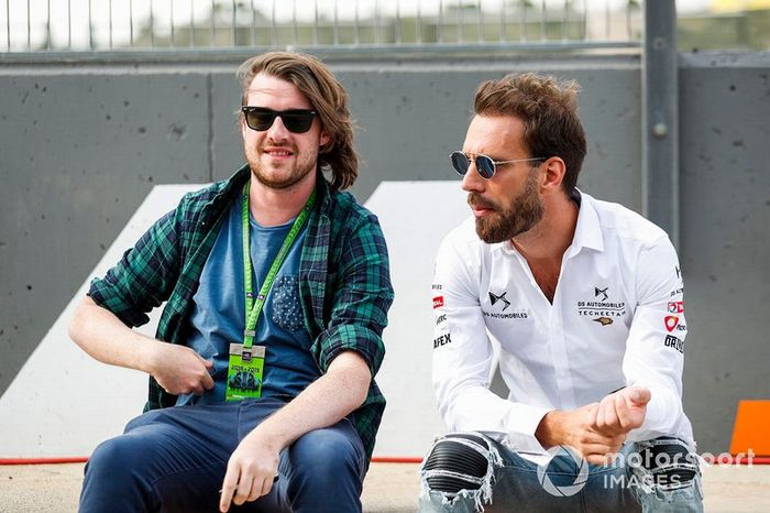 Alex Kalinauckas with Jean-Eric Vergne, DS TECHEETAH 