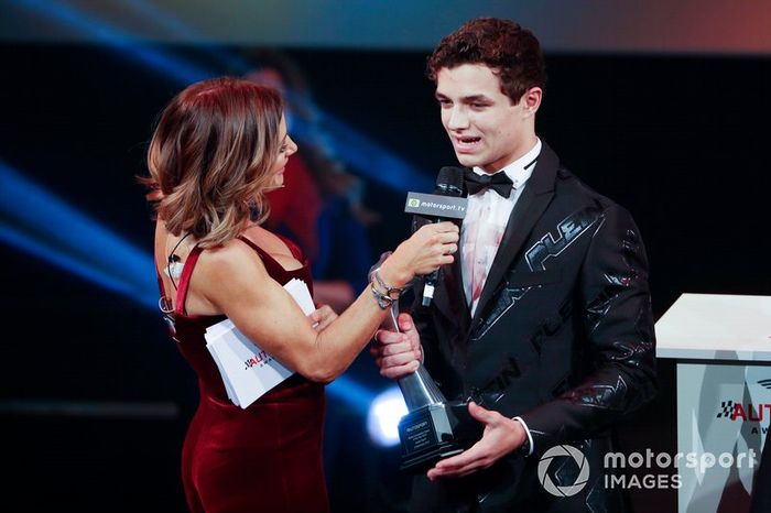 Lando Norris, McLaren, vince il British Competition Driver of the Year award