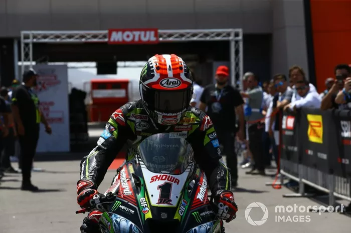 Polesitter Jonathan Rea, Kawasaki Racing Team