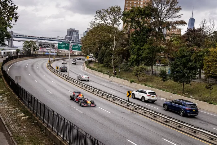 Red Bull Racing RB7 in New York