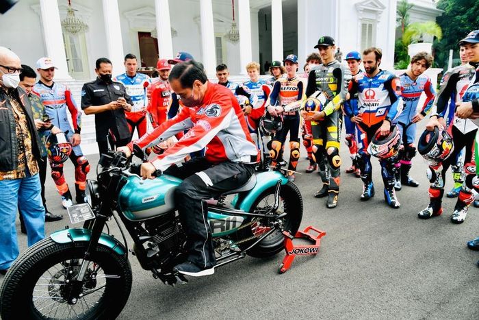 El presidente de la República de Indonesia, Joko Widodo, MotoGP