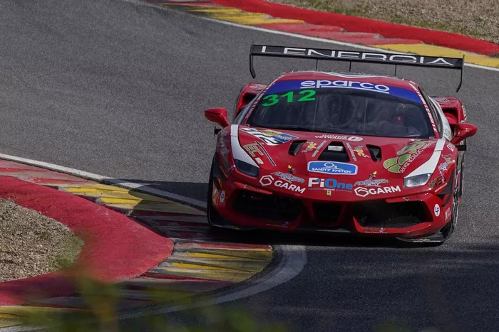 #312 Best Lap, Ferrari 488 Challenge Evo: Eliseo Donno, Nicholas Risitano, Manuel Menichini
