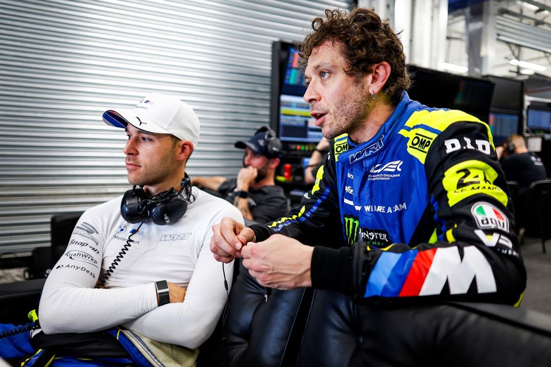 #46 Team WRT BMW M4 LMGT3: Valentino Rossi