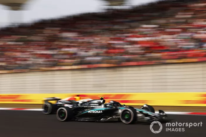 Andrea Kimi Antonelli, Mercedes, Isack Hadjar, RB F1 Team