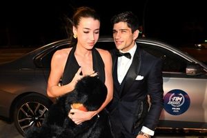 Jorge Martín con su novia María Monfort Matutes