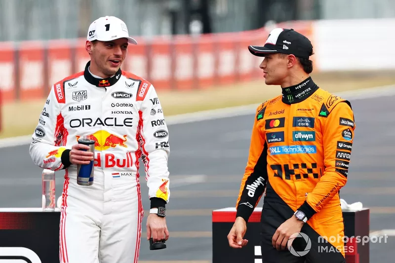 Lando Norris, McLaren, Max Verstappen, Red Bull Racing