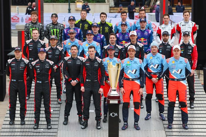 Todos los pilotos del WRC