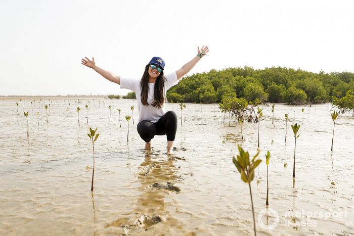 Sara Price, Chip Ganassi Racing, sobre la visita al proyecto Oceanium Mangrove Legacy
