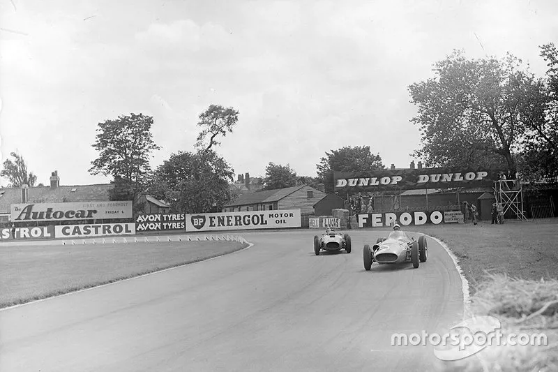 Jean Behra, Maserati et Mike Hawthorn, Ferrari