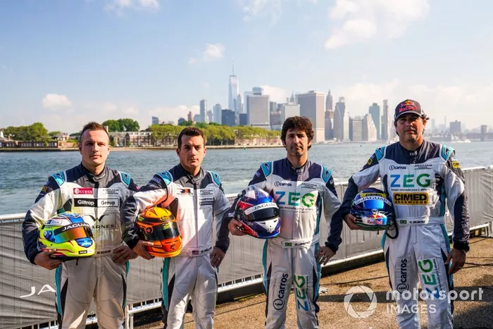 Simon Evans, Team Asia New Zealand, Bryan Sellers, Rahal Letterman Lanigan Racing, Sérgio Jimenez, Jaguar Brazil Racing, Cacá Bueno, Jaguar Brazil Racing