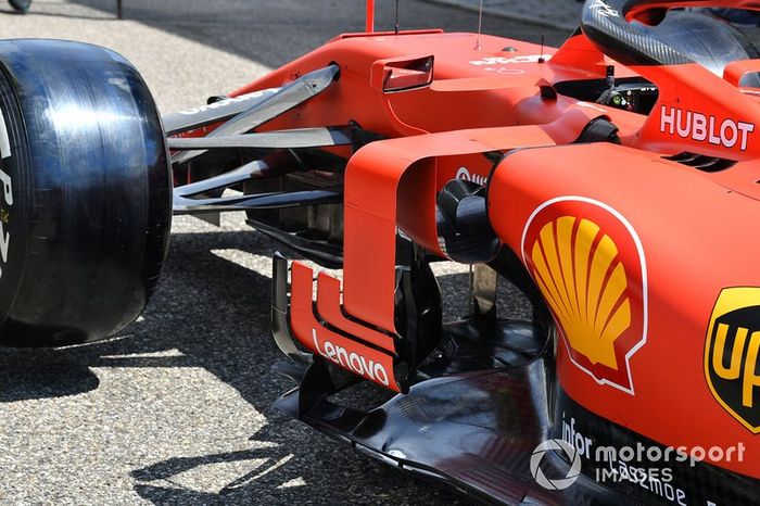 Suelo delantero del Ferrari SF90