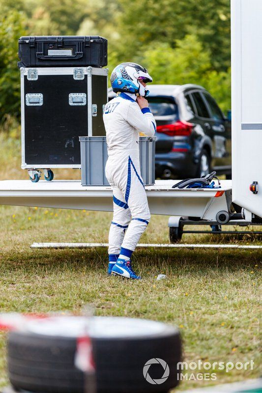 Valtteri Bottas prueba un M-Sport Ford Fiesta WRC

