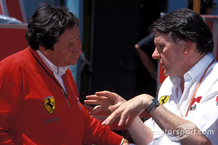 John Barnard, Ferrari ve Jean Todt, Ferrari