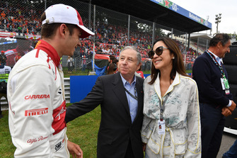 Charles Leclerc, Alfa Romeo Sauber F1 Team, Jean Todt, Michelle Yeoh (MAL)