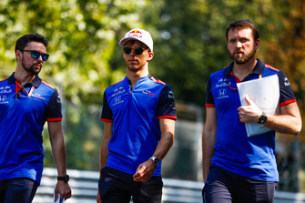 Pierre Gasly, Toro Rosso, pist yürüyüşü