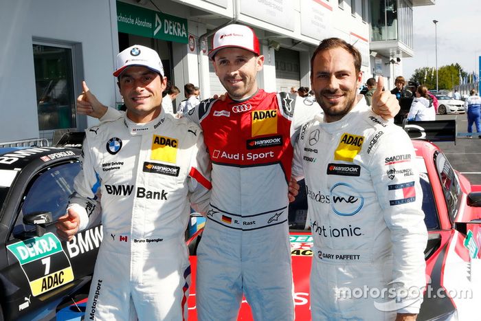 Pole para René Rast, Audi Sport Team Rosberg, Bruno Spengler, BMW Team RBM, Gary Paffett, Mercedes-AMG Team HWA