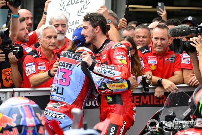 Francesco Bagnaia, Equipo Ducati, Enea Bastianini, Gresini Racing