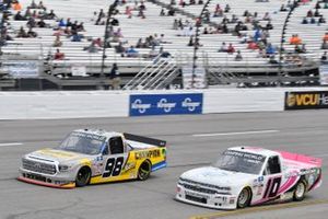 Grant Enfinger, ThorSport Racing, Toyota Tundra Champion/Camping World/Curb Records, Jennifer Jo Cobb, Jennifer Jo Cobb Racing, Chevrolet Silverado Fastener Supply Company