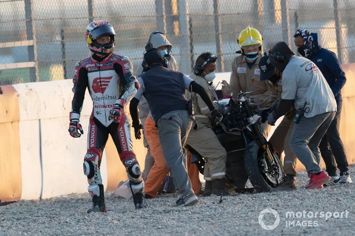 Caída de Takaaki Nakagami, Team LCR Honda
