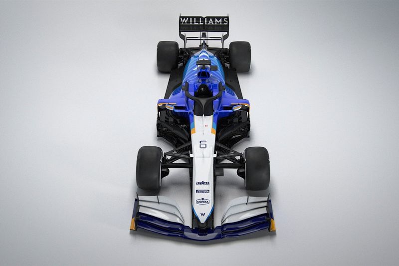Williams reveals FW43B with heavily-revised F1 livery