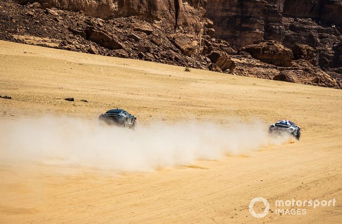 Claudia Hurtgen, Mattias Ekstrom, ABT CUPRA XE y Sara Price, Kyle Leduc, Chip Ganassi Racing 