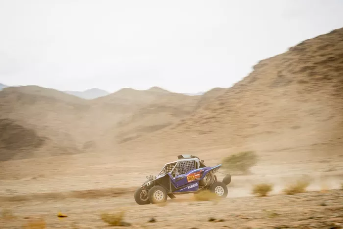 #385 Yamaha Powered by X-Raid Team: Mattias Ekström, Emil Bergkvist